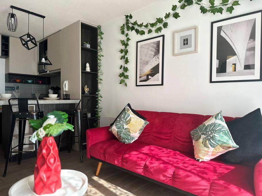 Apartamento Depto Full Moderno Movistar Arena, De Chile